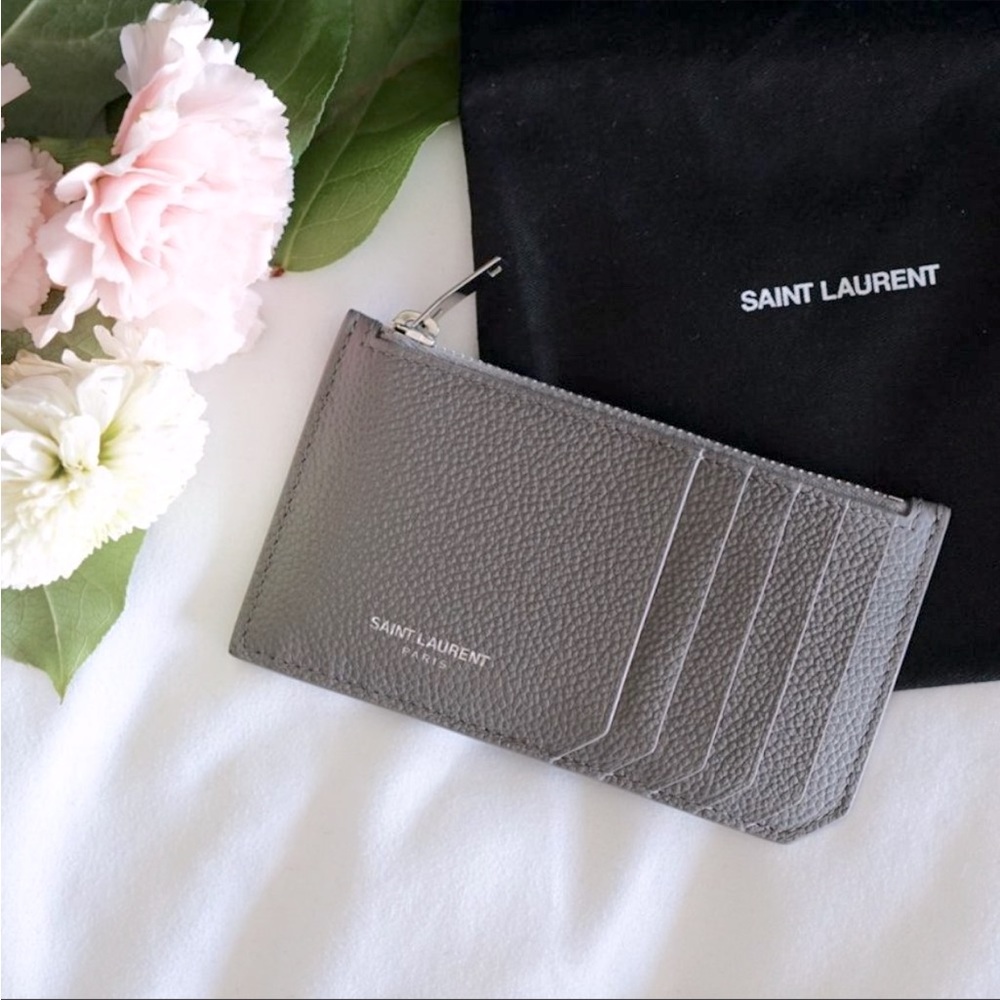 Saint Laurent card case